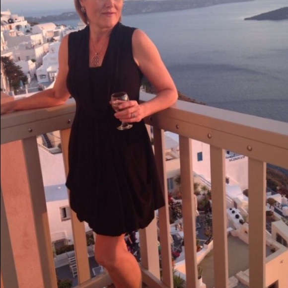 Bali Plum Colored Sleeveless Party Dress - Picture 7 of 7